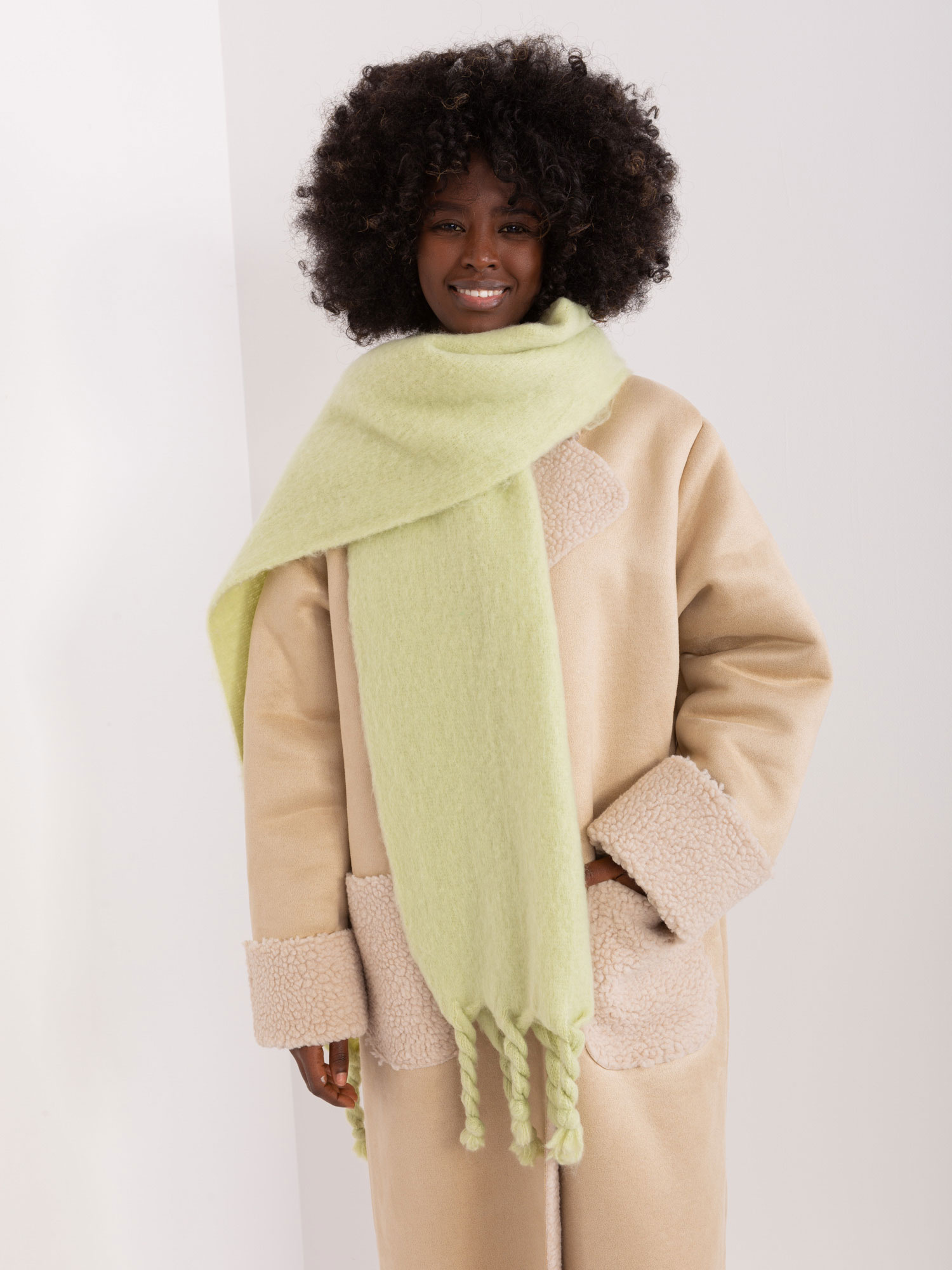 Scarf-AT-SZ-2313502.20P-light green