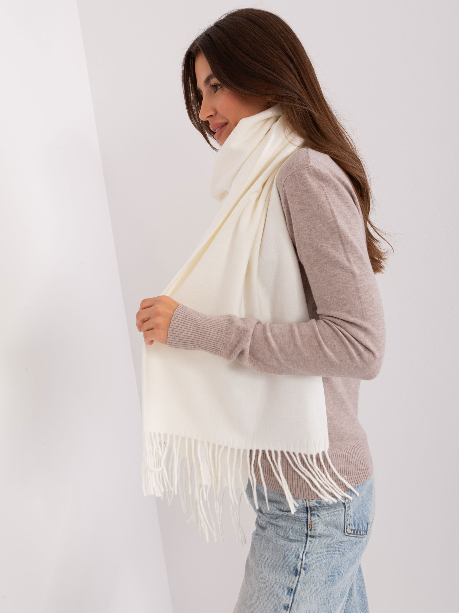 Scarf-AT-SZ-23185.93P-ecru