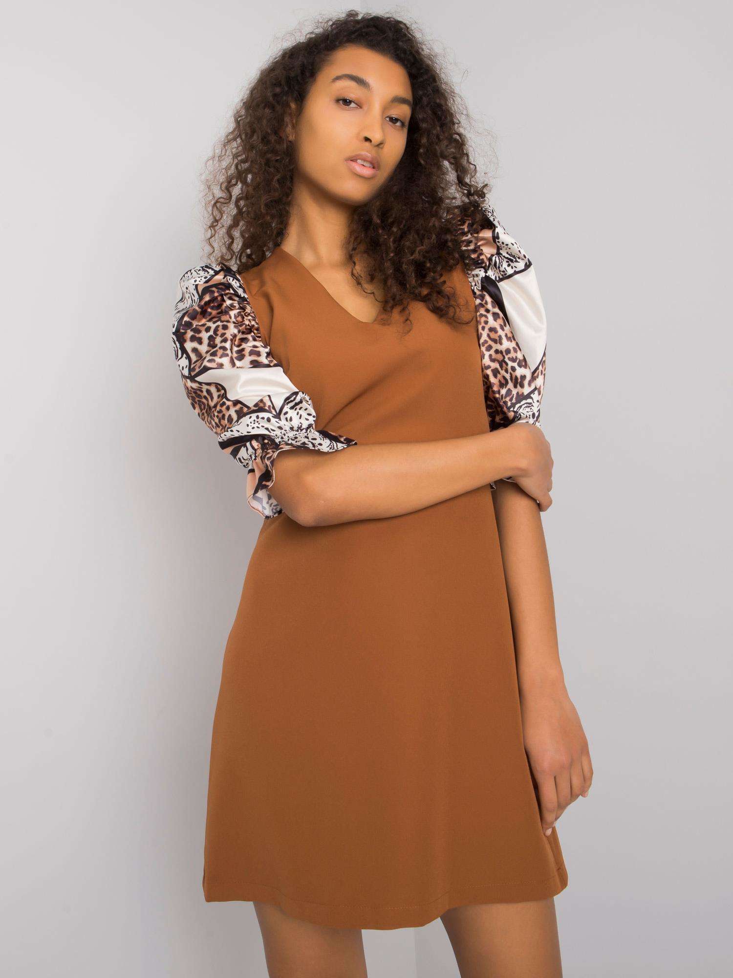 Dress-LC-SK-22K-3018.45P-Light Brown
