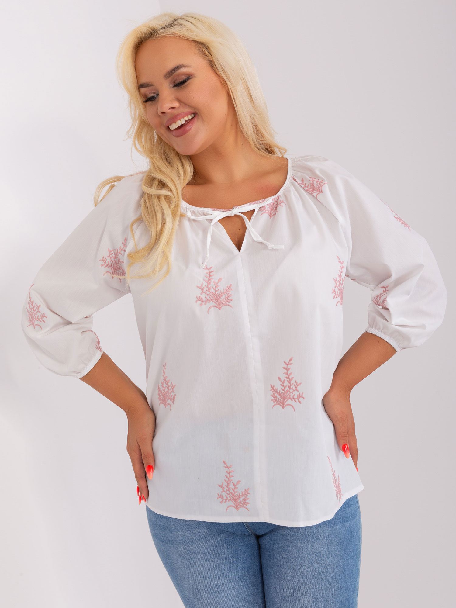 Blouse-LK-BZ-509324-1.81P-white-pink
