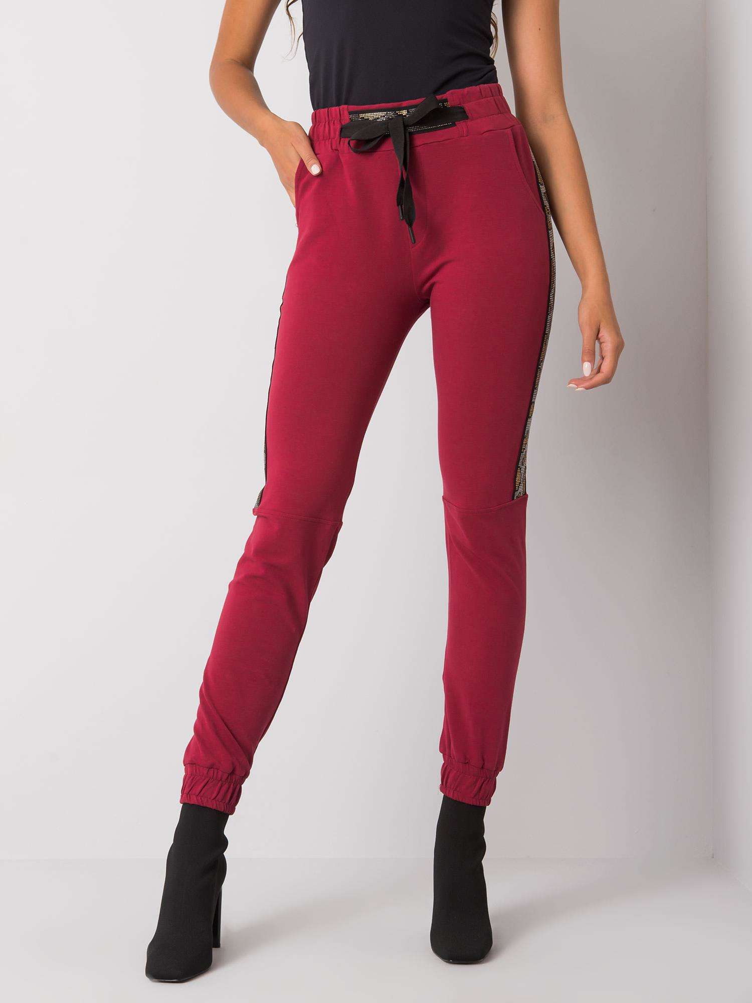 Sweatpants-RV-DR-6891.54-burgundy