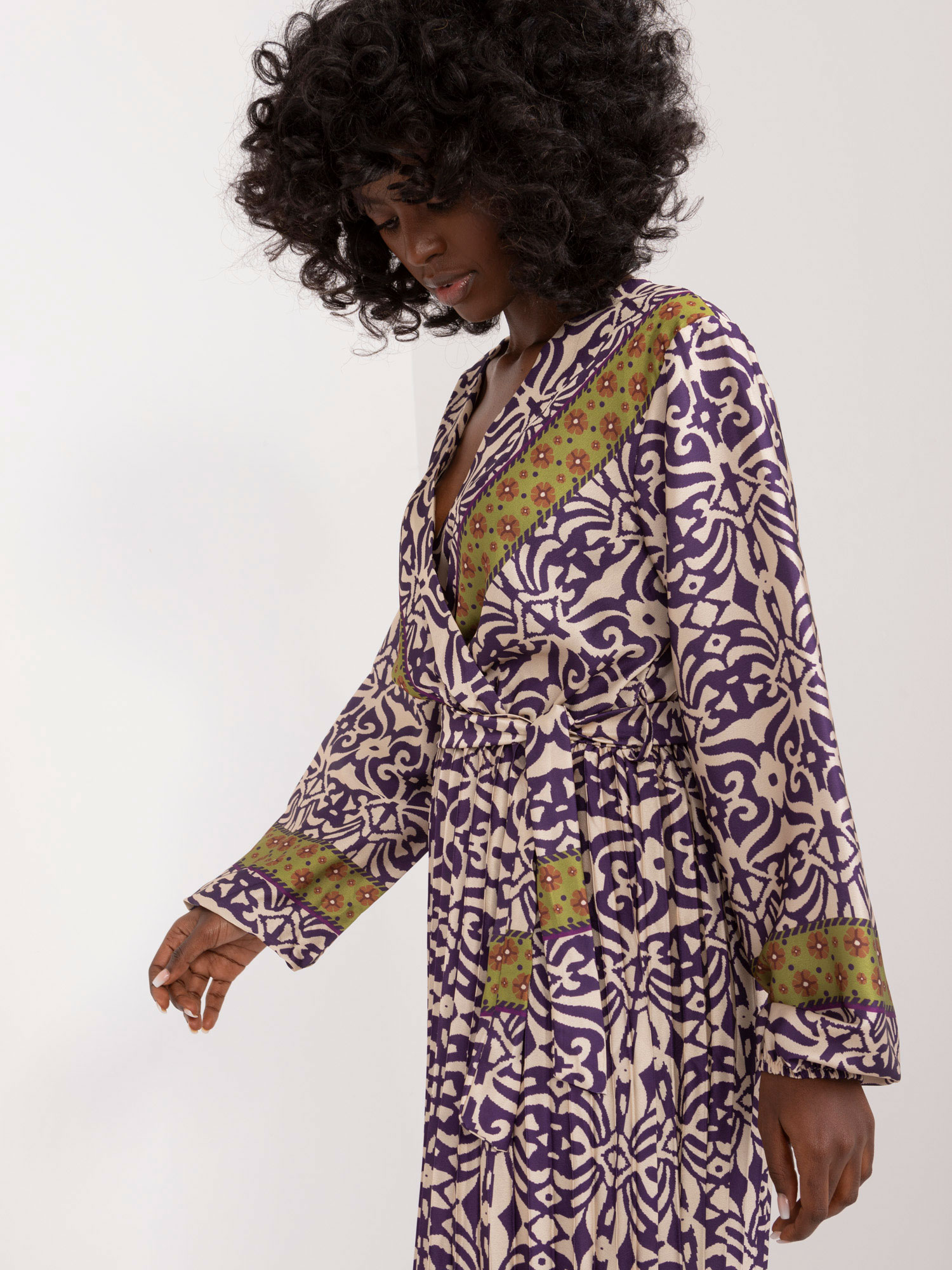 Dress-DHJ-SK-16656.13X-Dark Purple