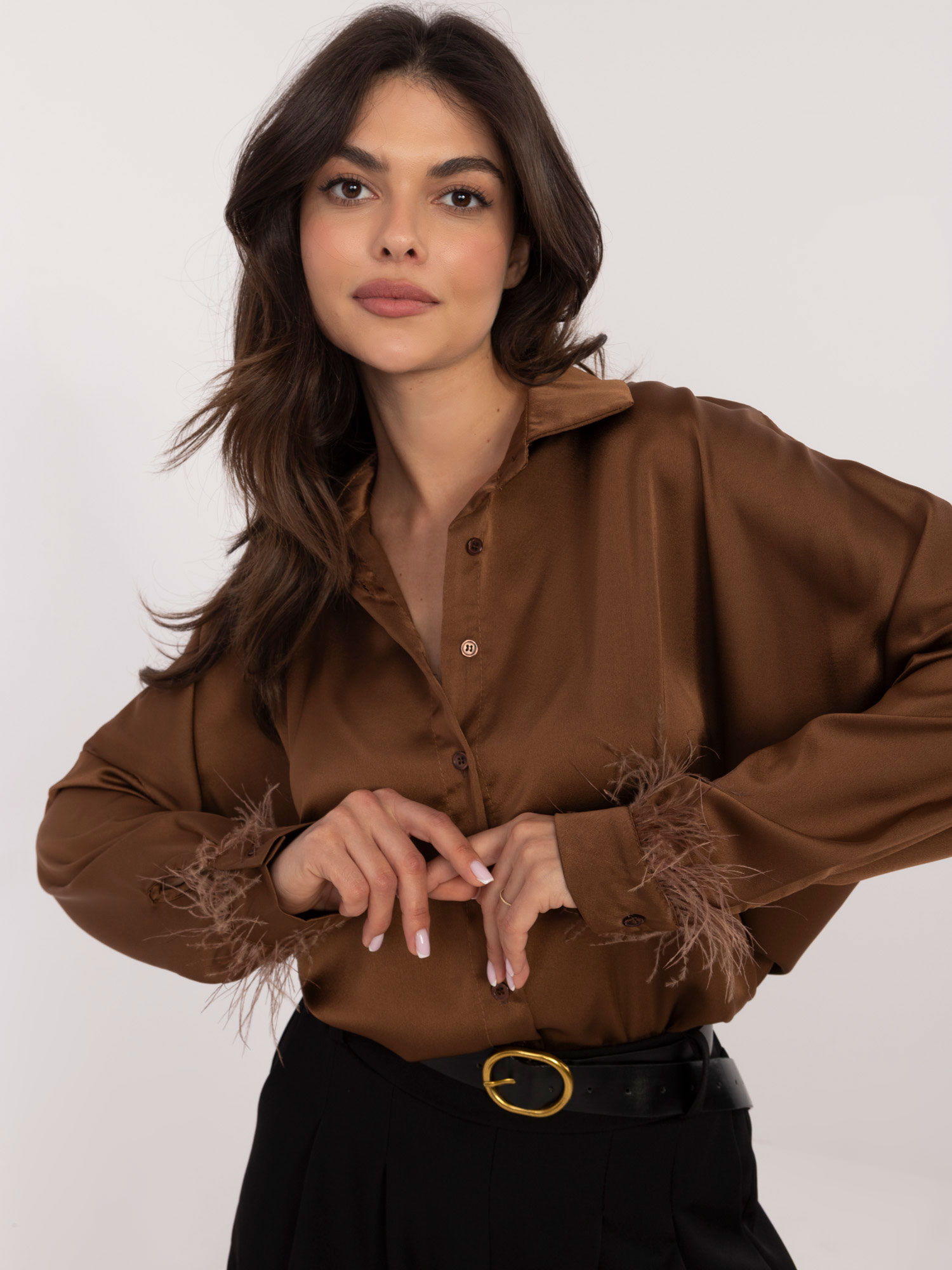 Shirt-DHJ-KS-16879.37-brown