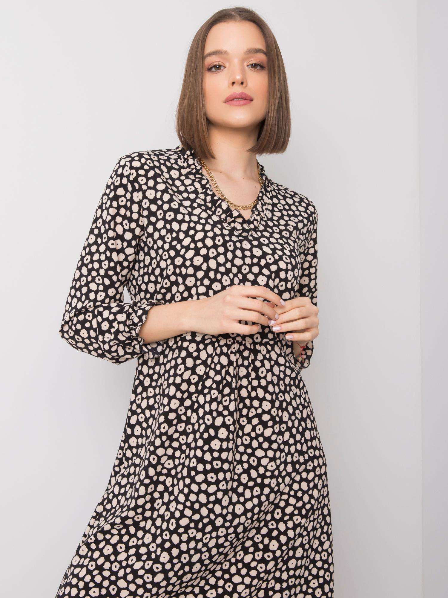 Dress-WN-SK-R817.66-black-beige