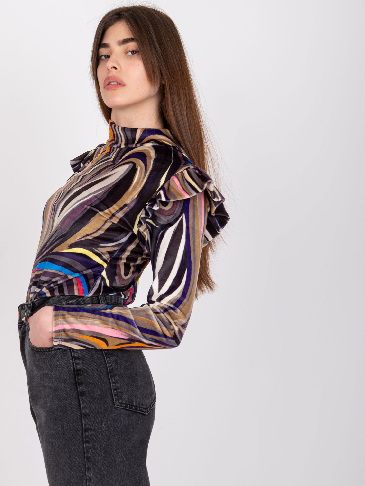 Blouse-DHJ-BZ-6533C.90-black-beige