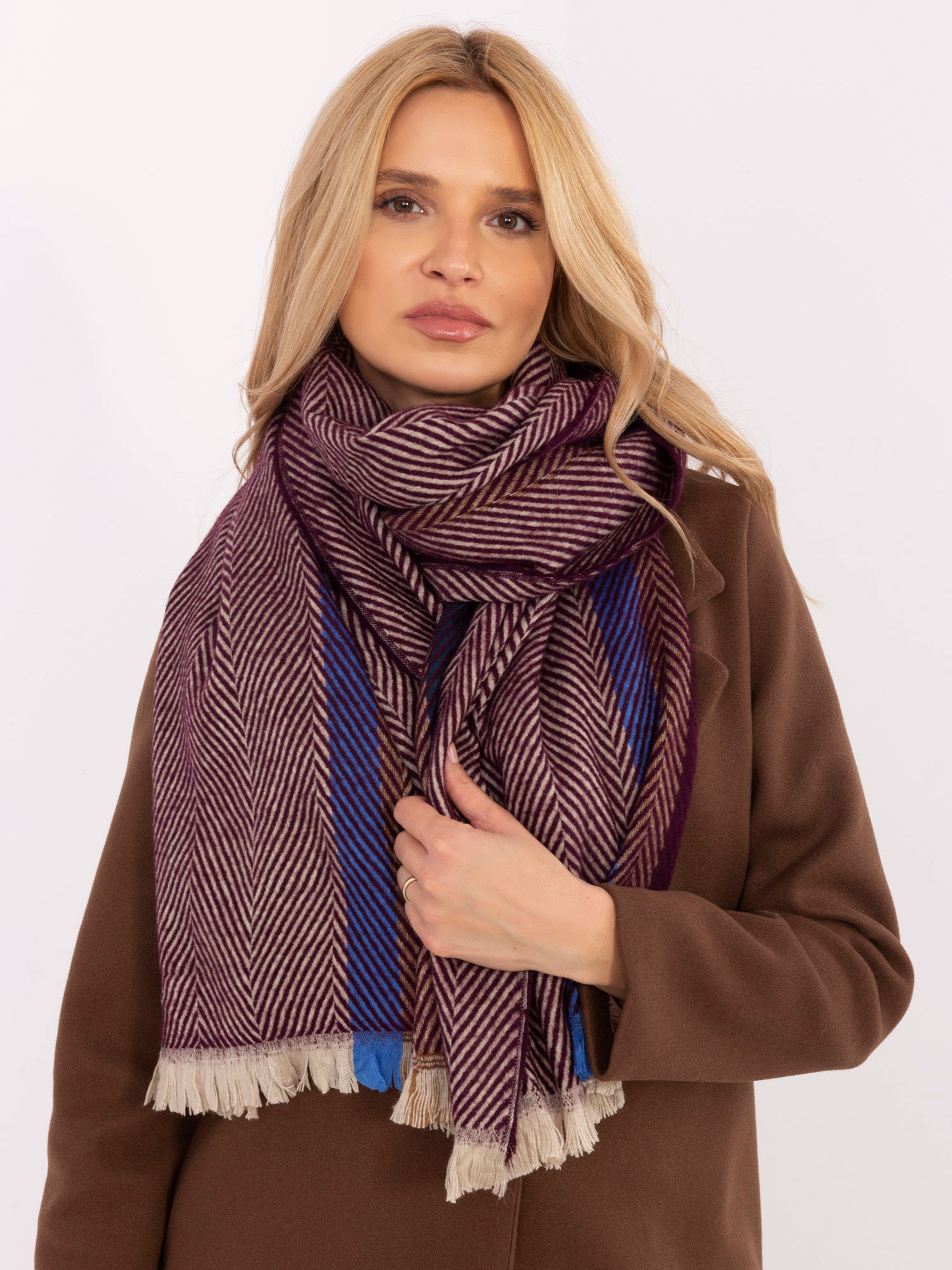 Scarf-AT-SZ-18301.19-burgundy