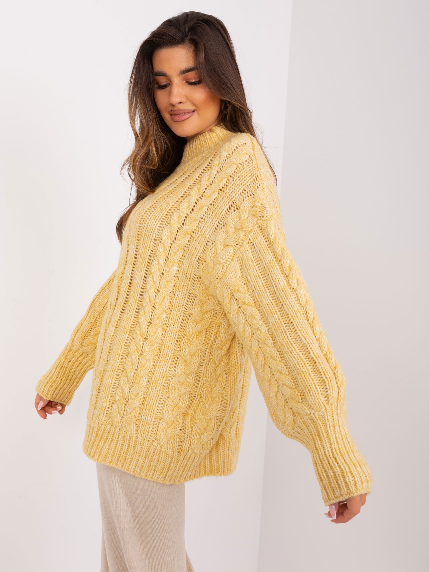 Sweater-AT-SW-2363-2.30-Light Yellow