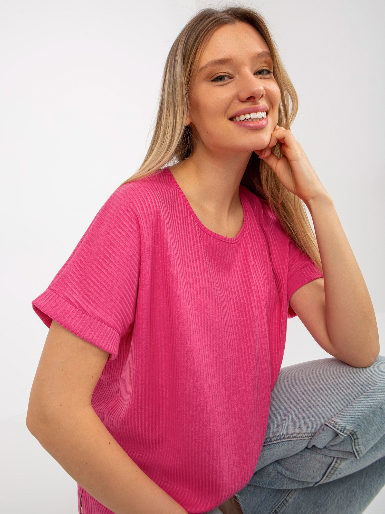 Blouse-LK-BZ-509252.25X-fuchsia