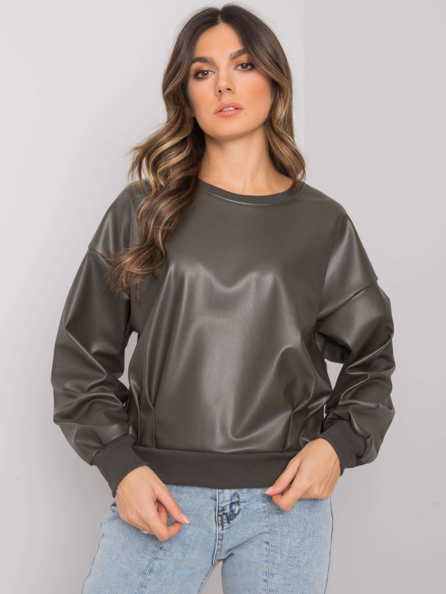 Sweatshirt-RV-BL-7352.52-dark khaki