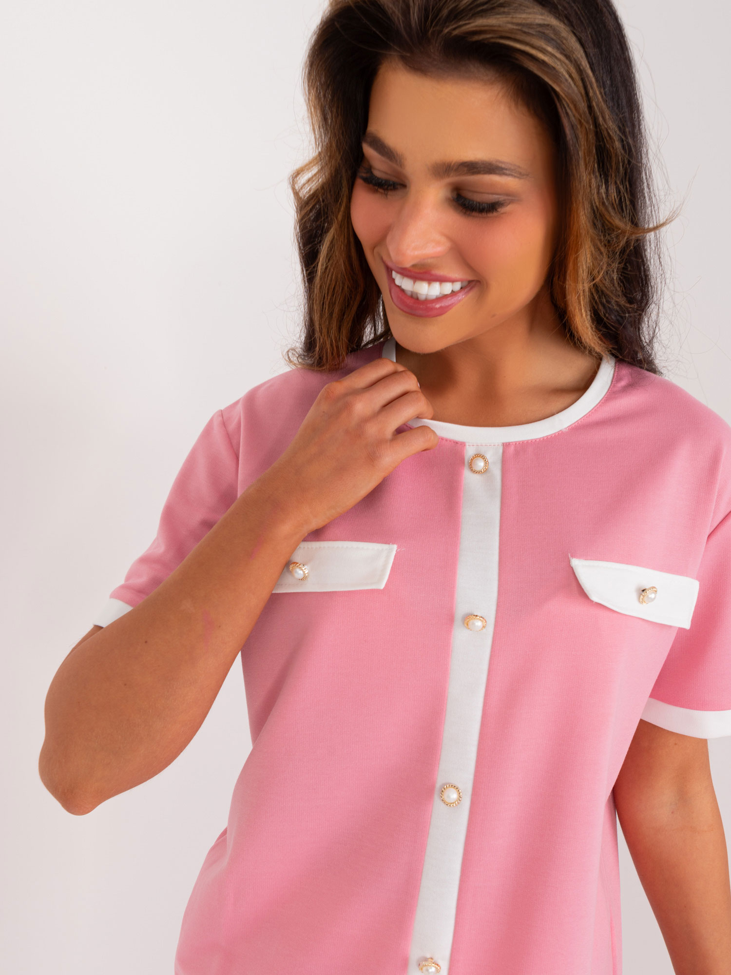 Blouse-LK-BZ-509610.42-pink