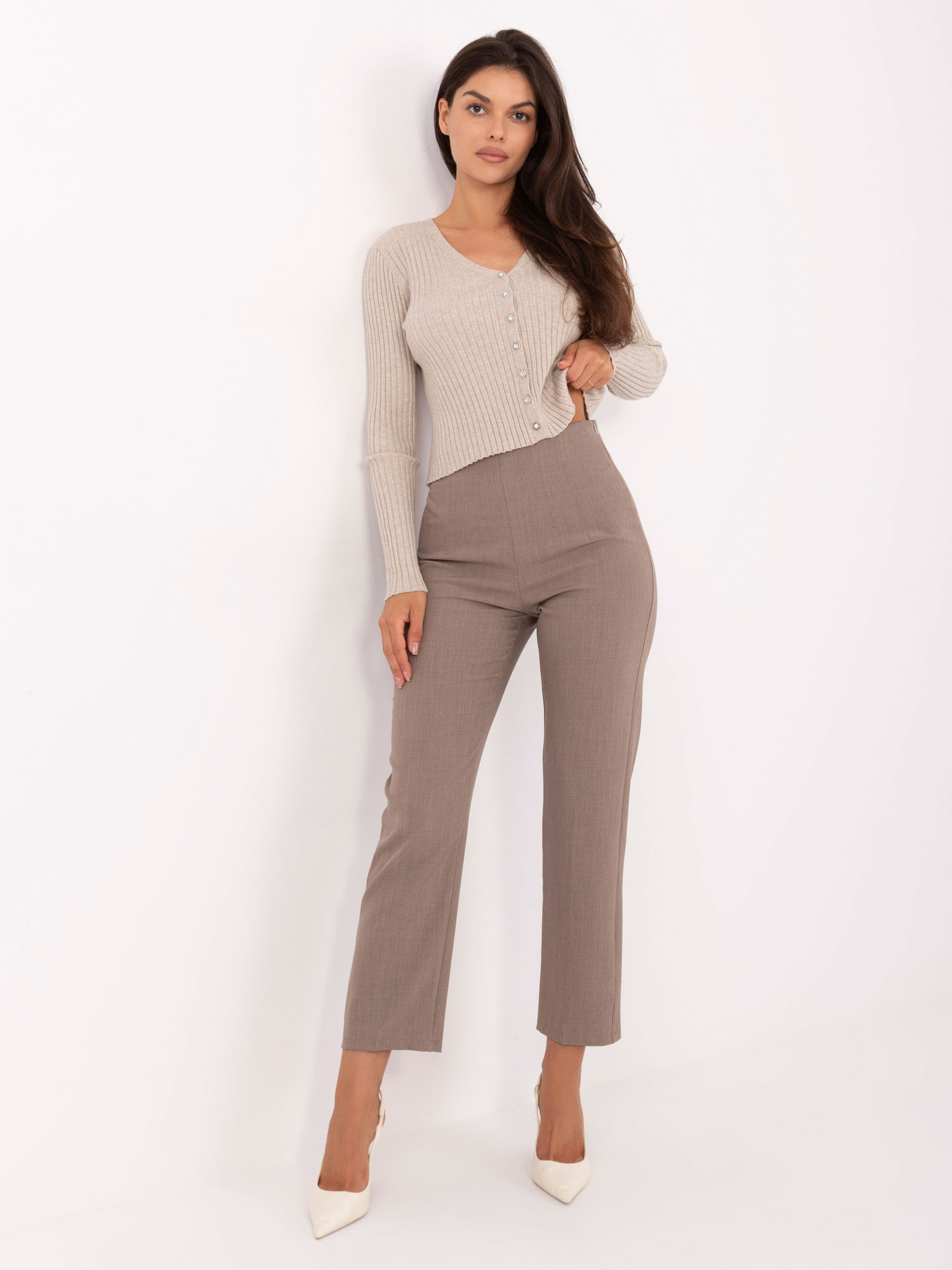 Trousers-IT-SP-FL9069.00-dark beige