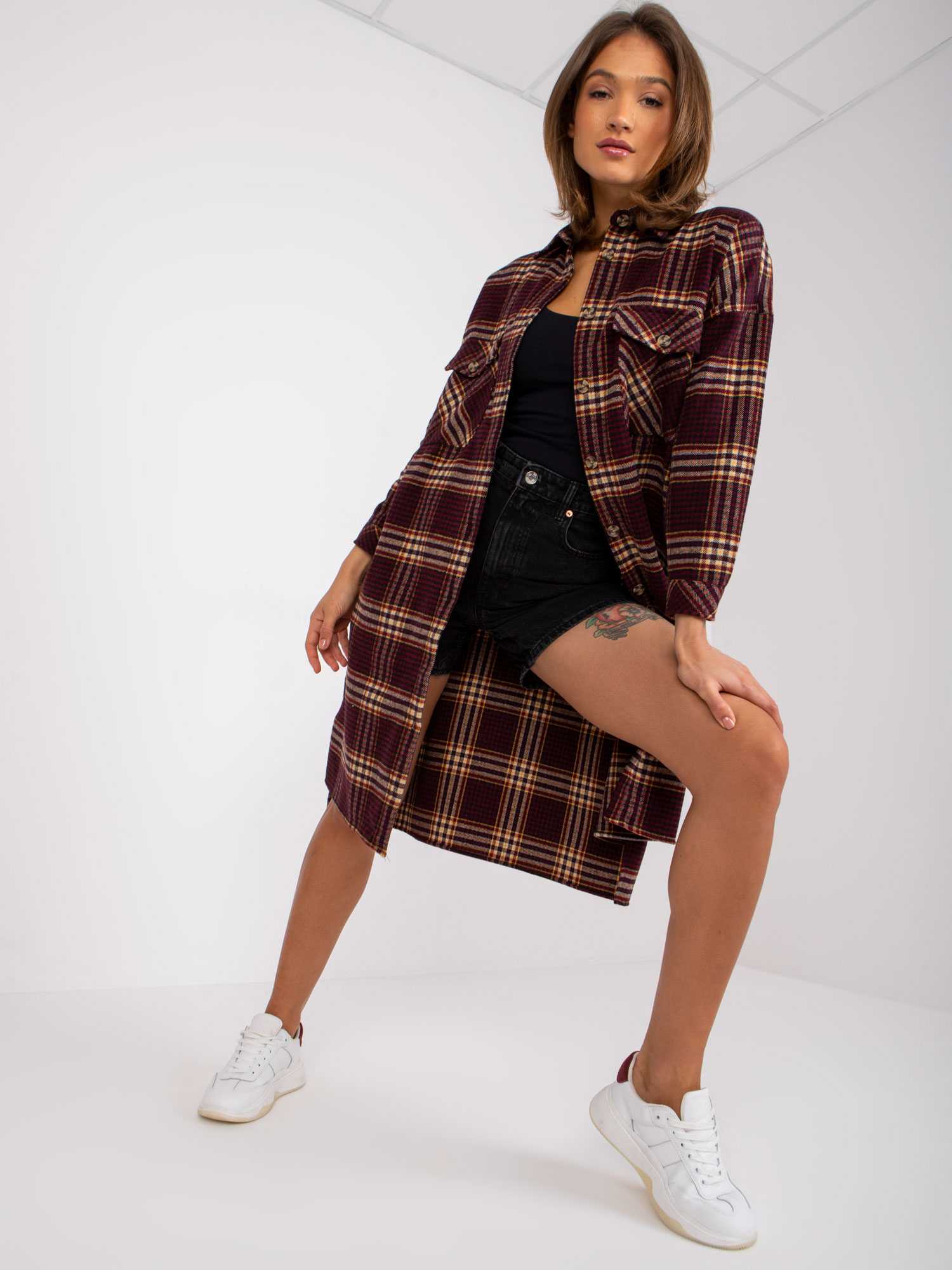 Shirt-EM-KS-002/06.11P-burgundy
