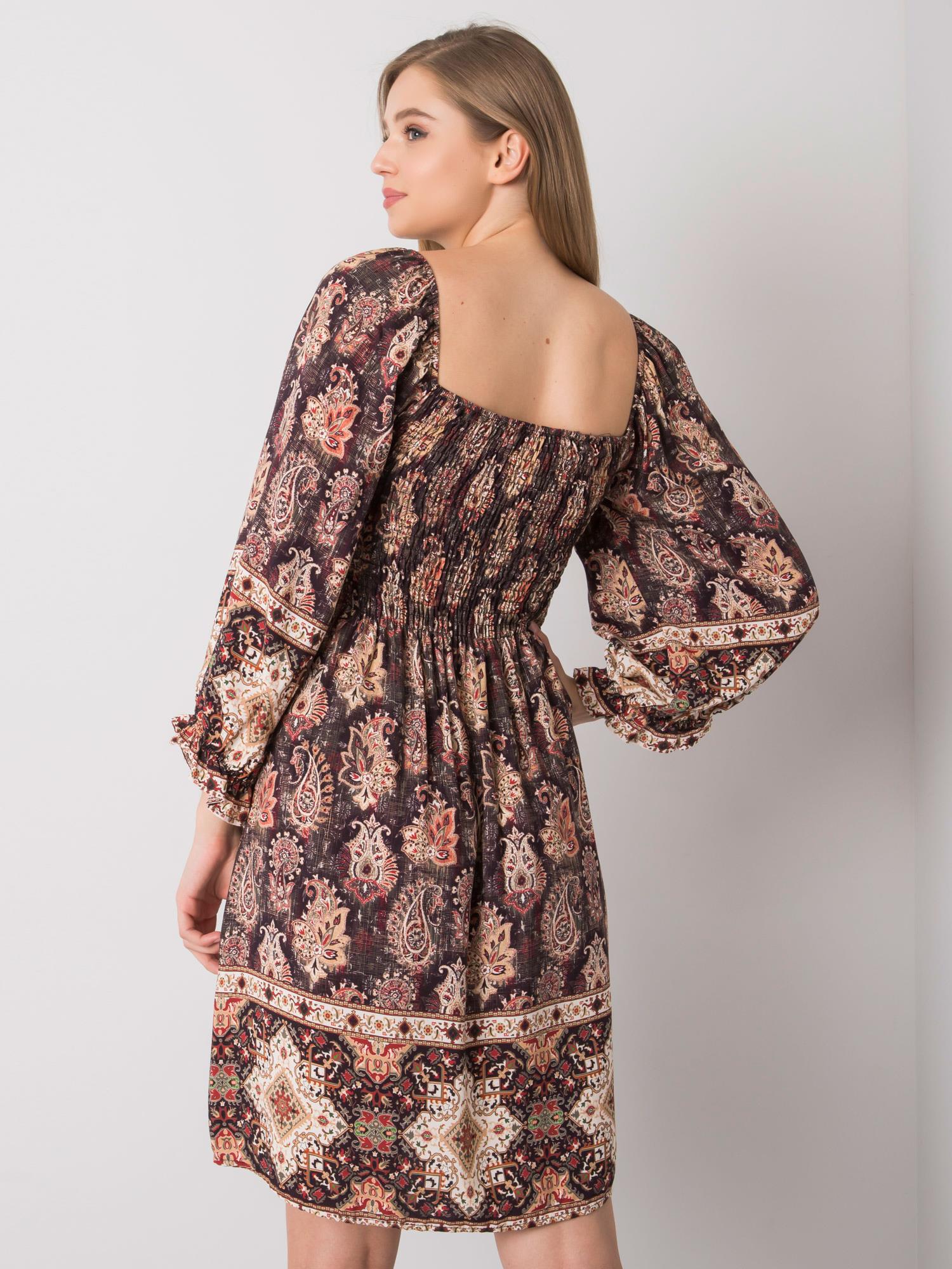 Dress-TW-SK-BI-H3748.22X-dark brown