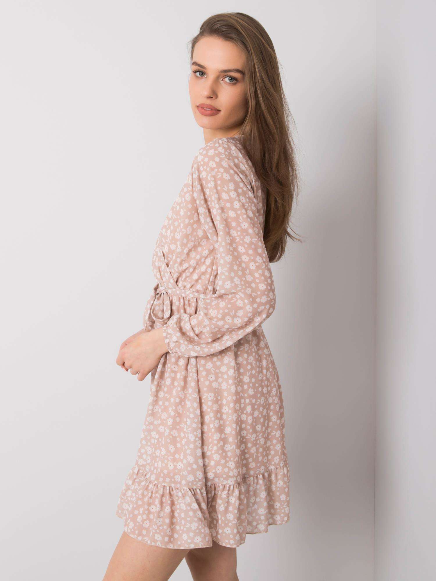 Dress-TW-SK-BI-26329.20-beige