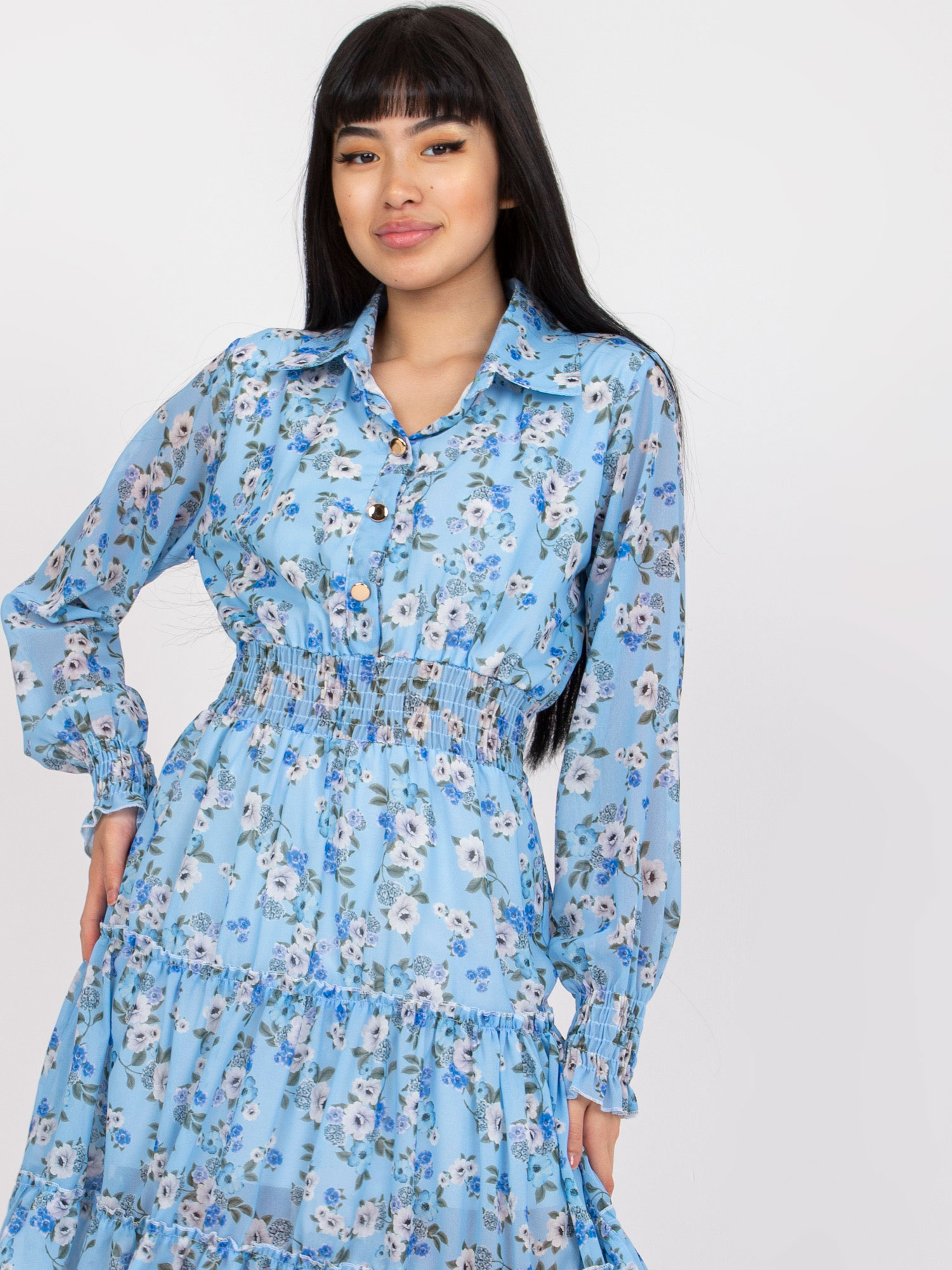 Dress-DHJ-SK-C2212.35-Light Blue