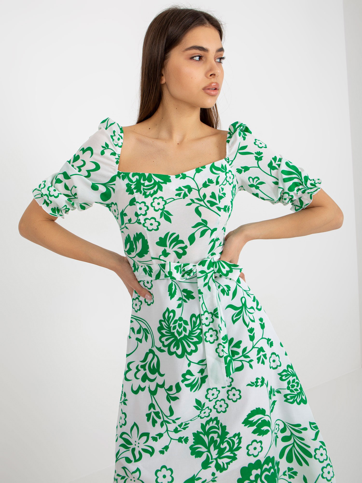 Dress-LK-SK-508944.45P-white-green