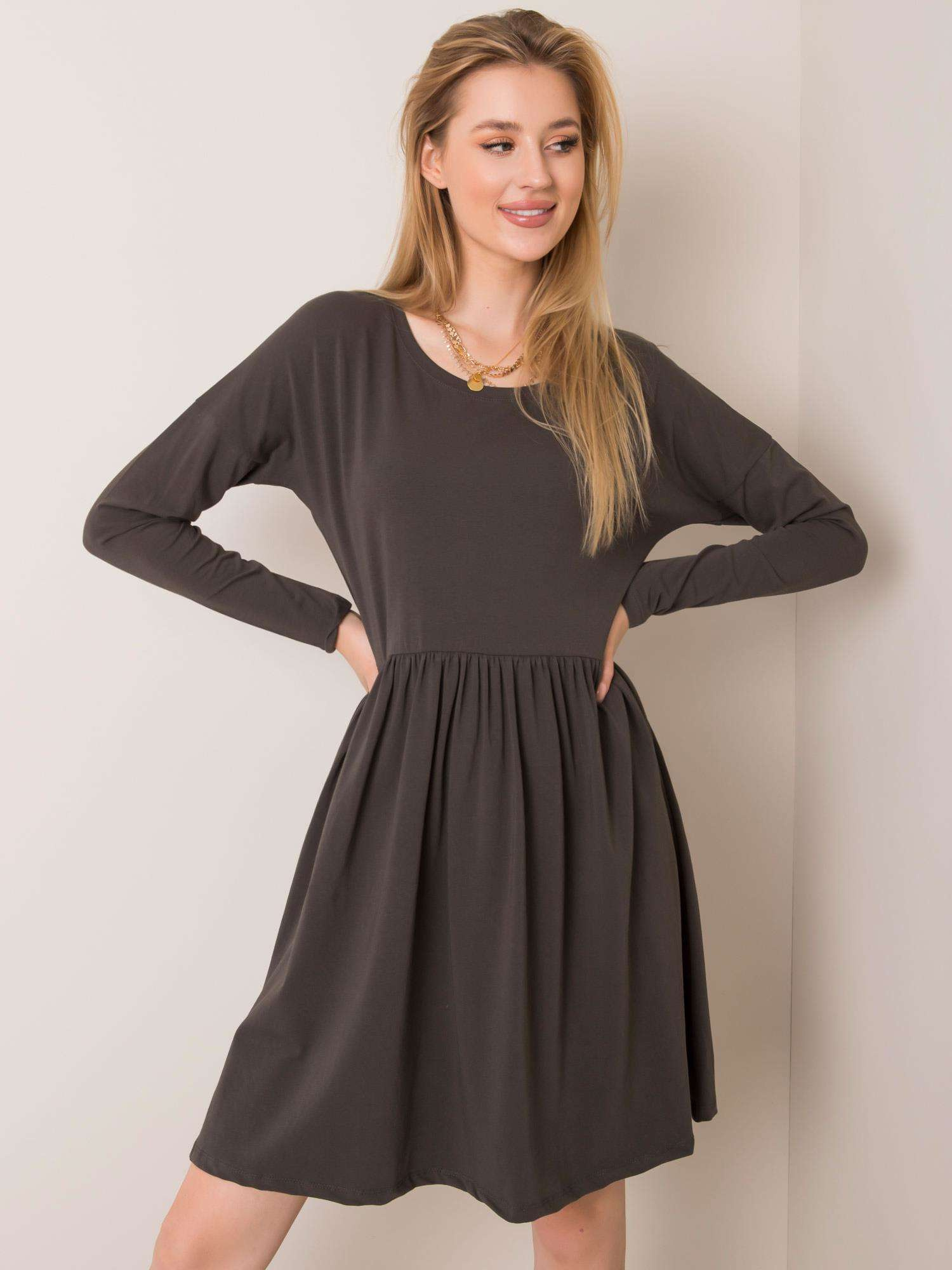 Dress-RV-SK-5889.41P-dark khaki
