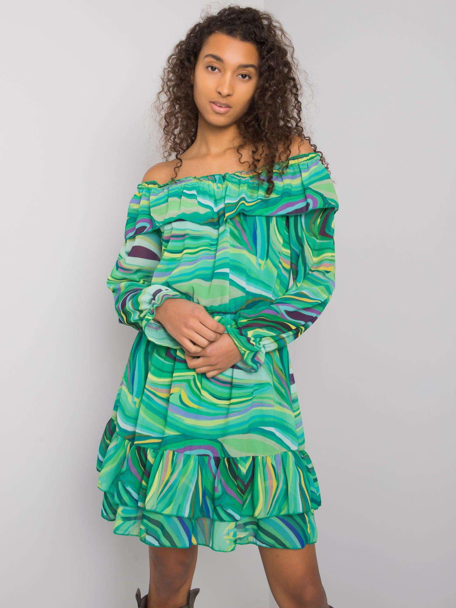 Dress-DHJ-SK-15015-1.48P-Green