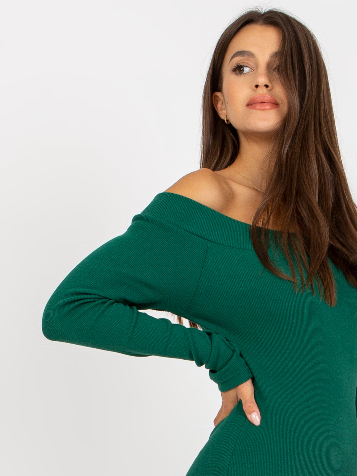 Dress-EM-SK-674.26P-dark green