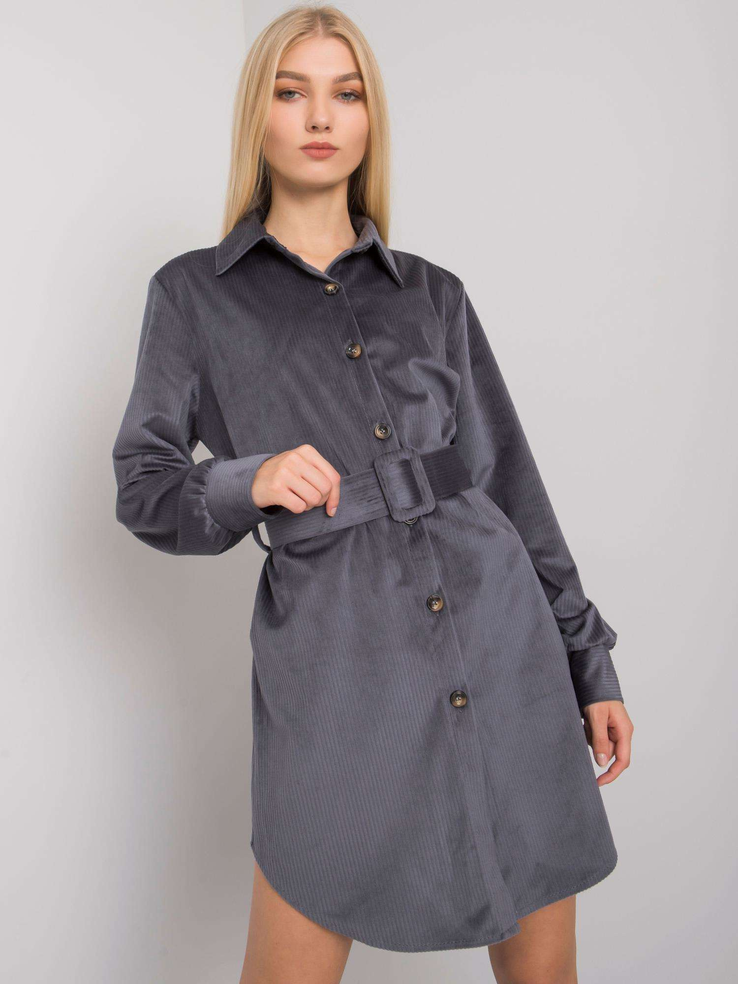 Dress-DHJ-SK-10333.12P-Graphite