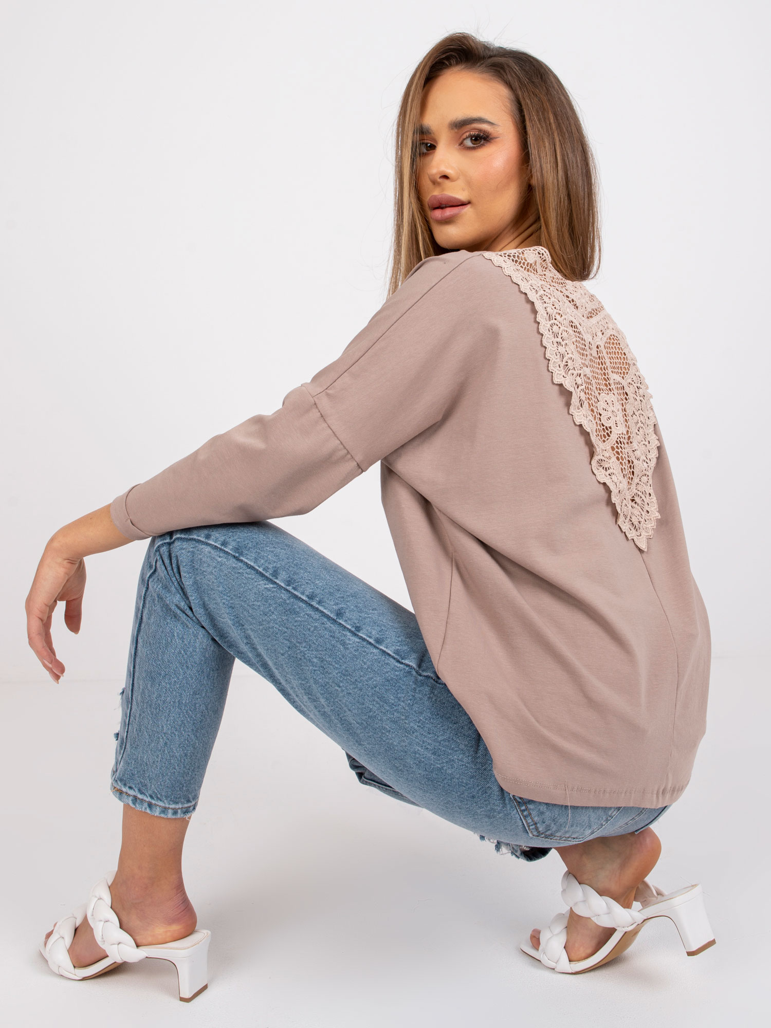 Blouse-RV-BZ-7558.30-dark beige