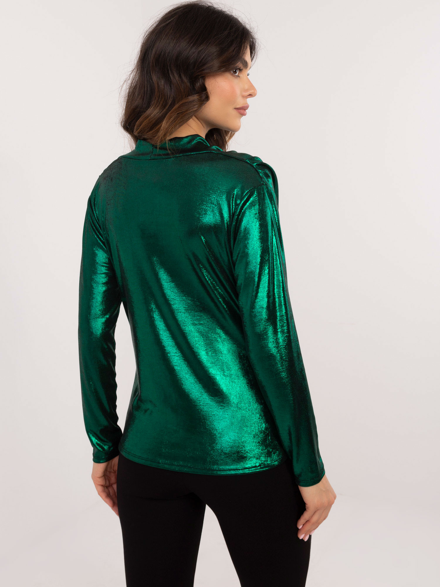 Blouse-DHJ-BZ-15268.30-dark green