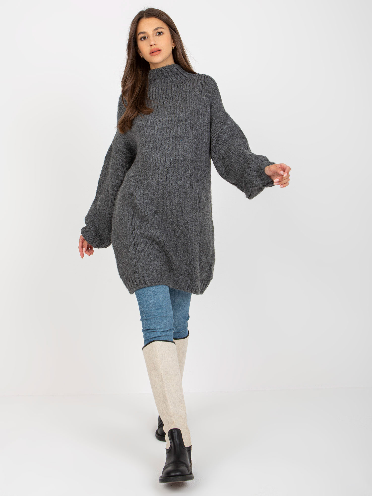 Sweater-LC-SW-3018.97P-dark gray