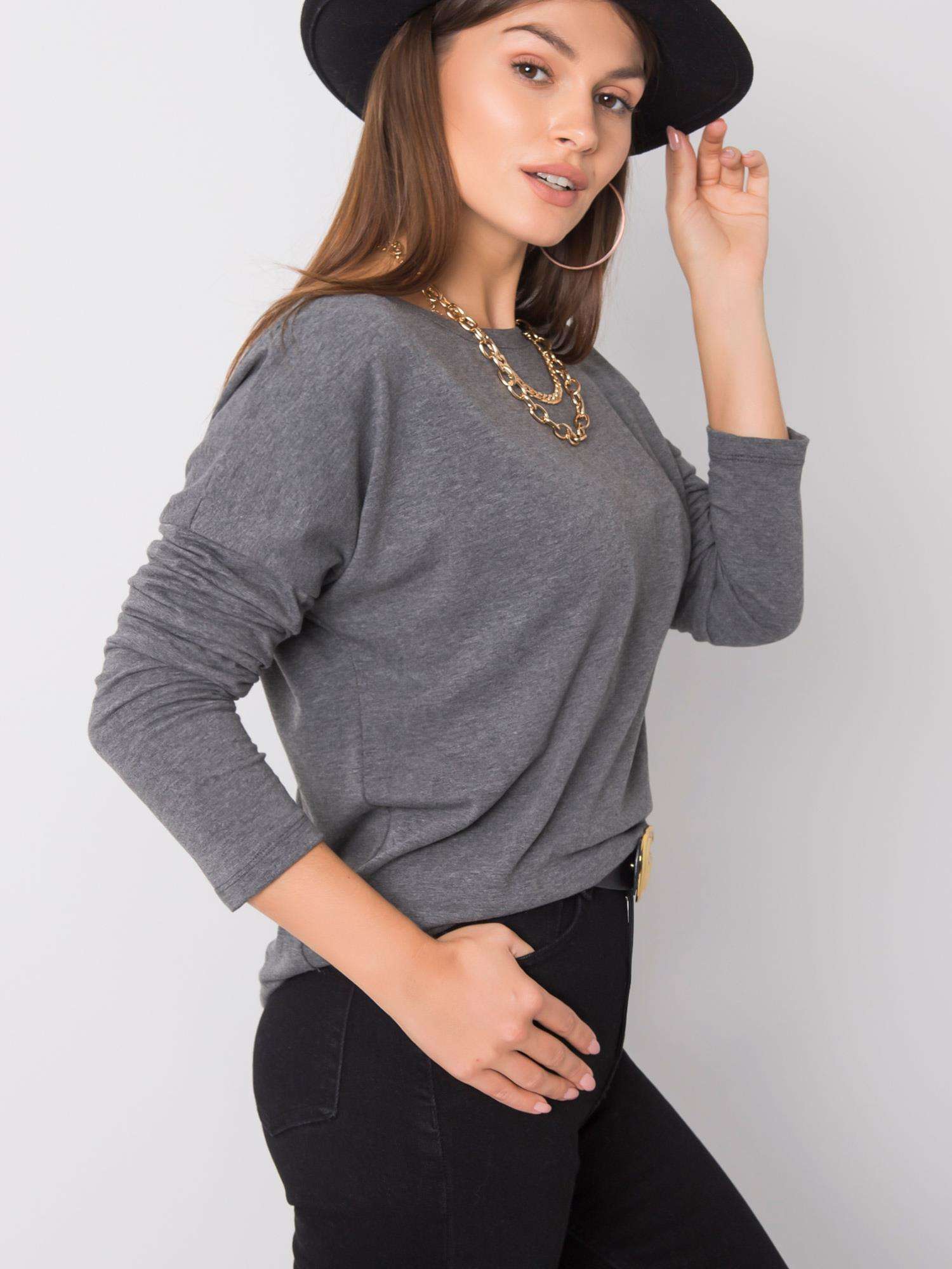 Blouse-RV-BZ-5890.10-dark gray