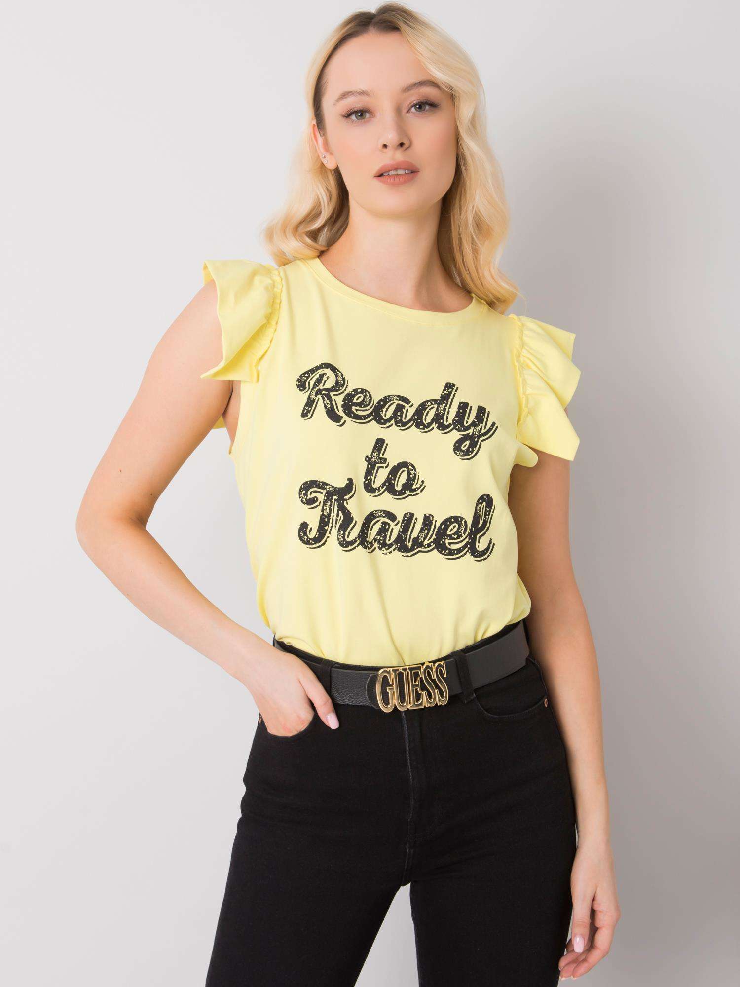 Blouse-FA-BZ-7191.10P-light yellow