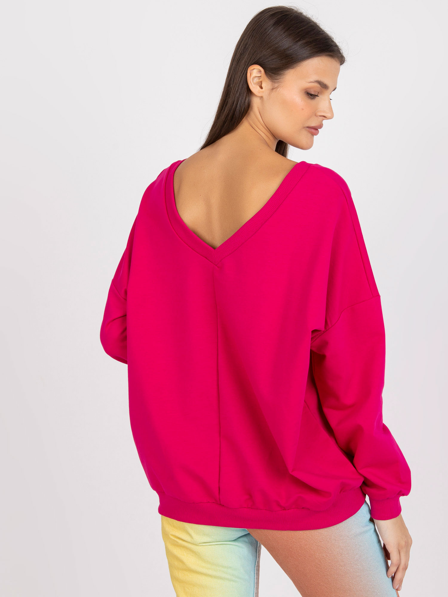 Sweatshirt-FA-BL-7754.55P-fuchsia