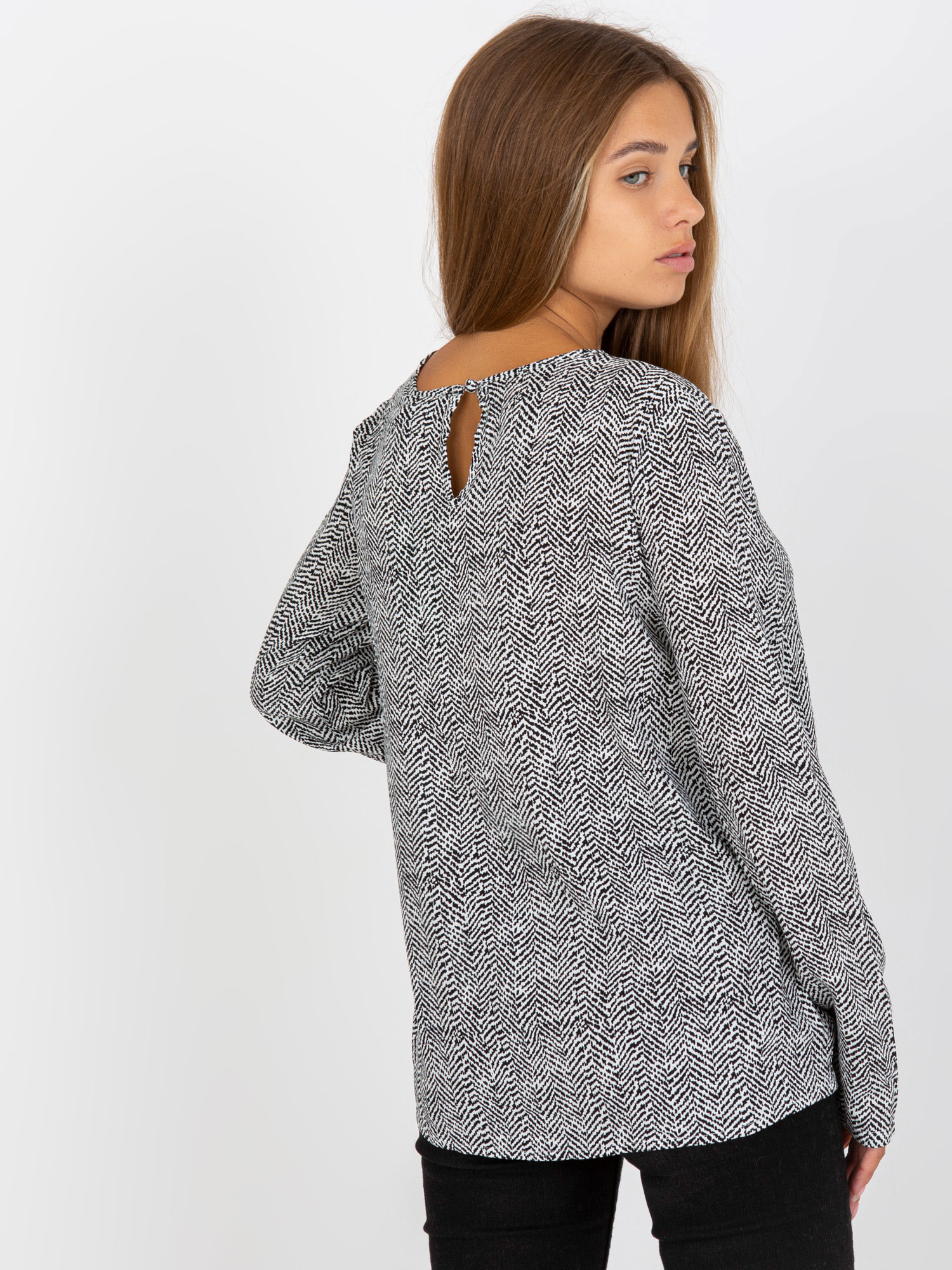 Blouse-D73771M10971AEN-black-white