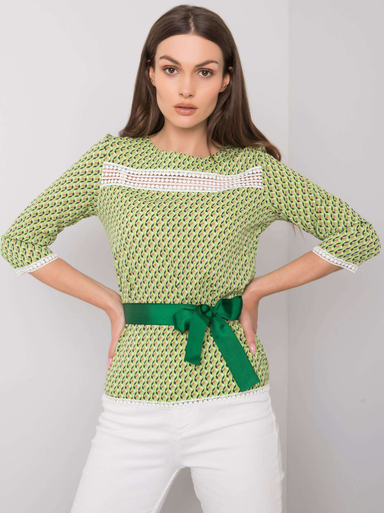 Blouse-LK-BZ-506156.89P-light green