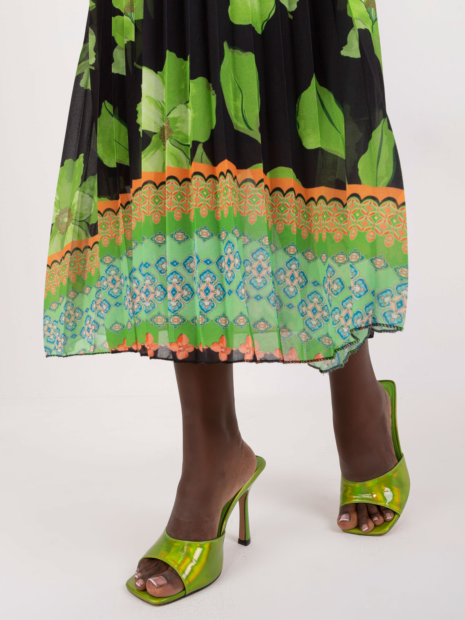 Dress-DHJ-SK-11331-5.19-black-green