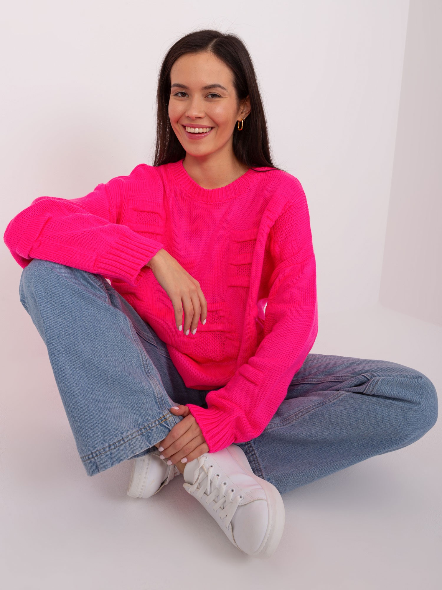 Sweater-BA-SW-8053.31-fluo pink