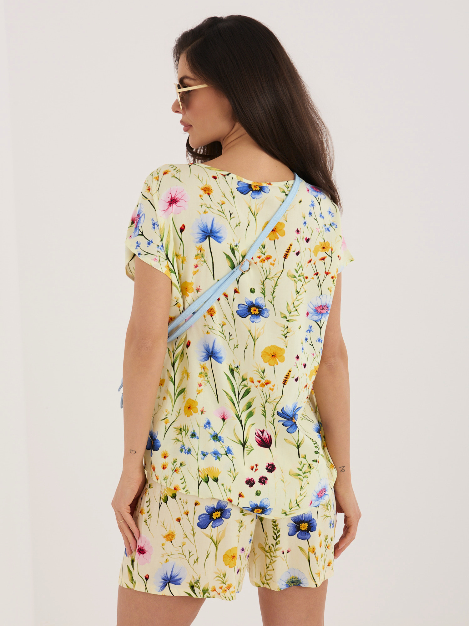 Летни жълти шорти SUBLEVEL