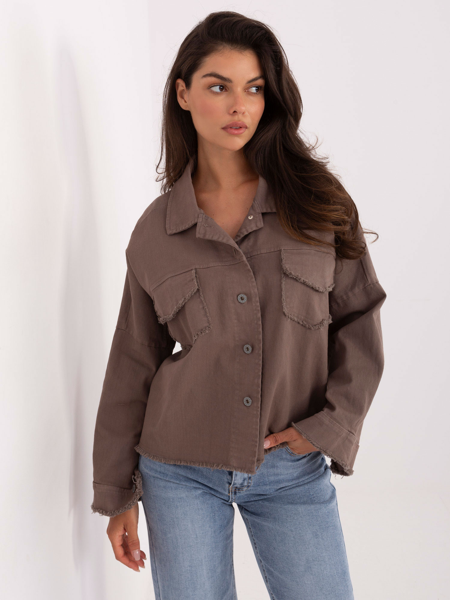 Shirt-IT-KS-FL5779.87-dark beige