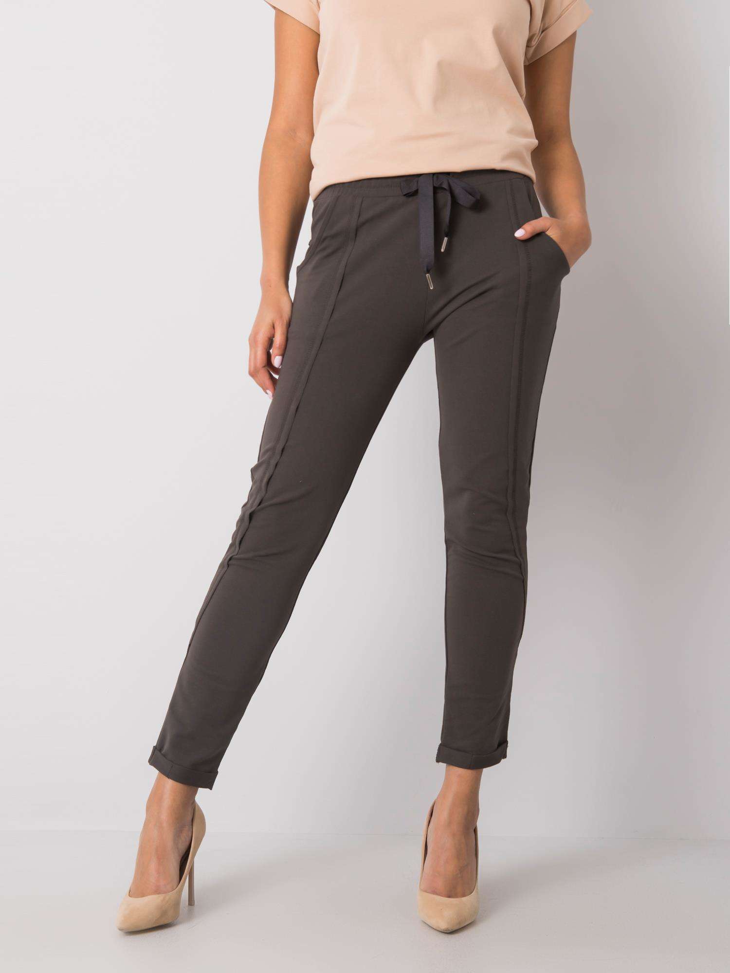 Sweatpants-RV-DR-6437.18-dark khaki
