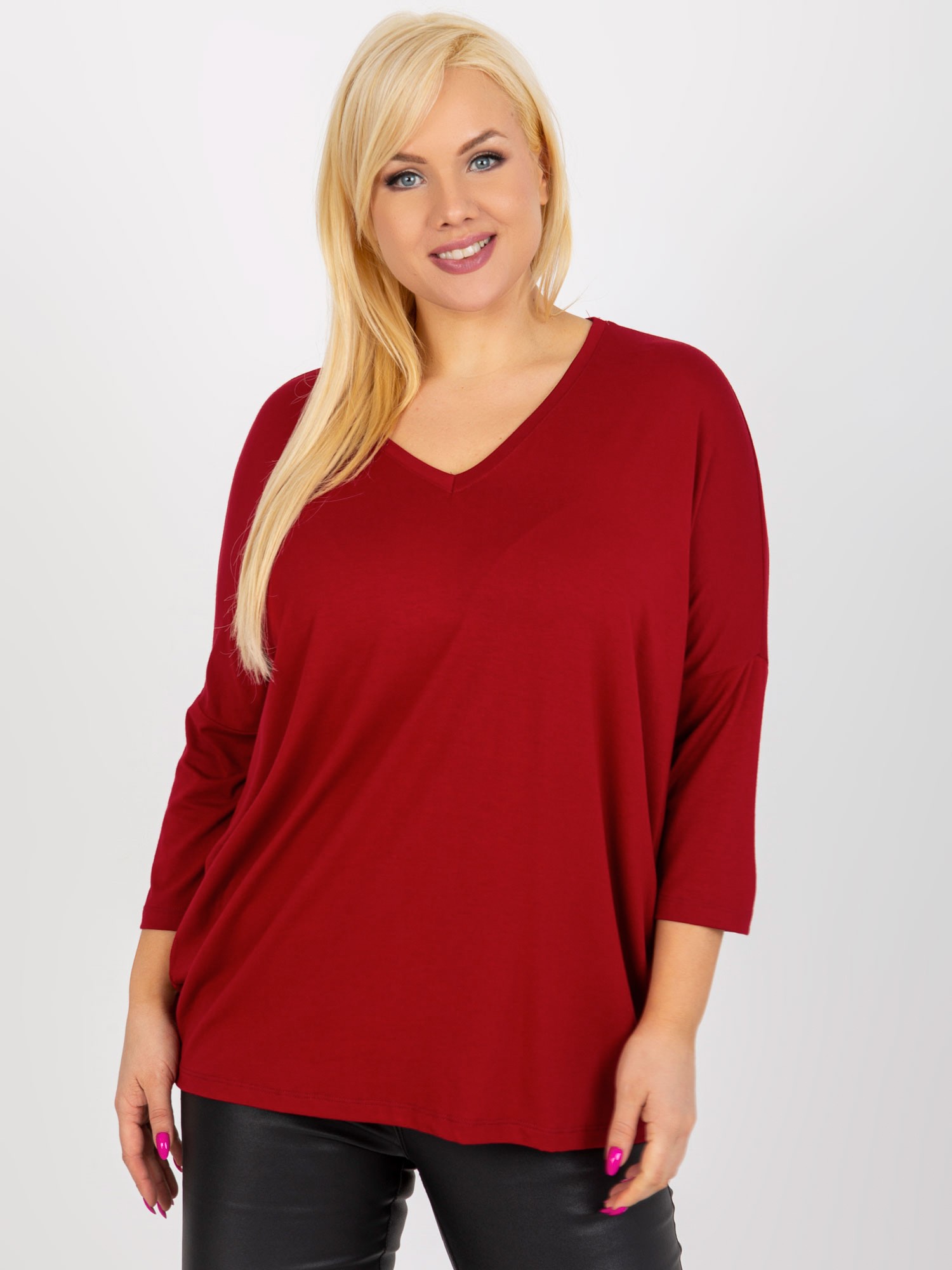 Blouse-RV-BZ-5745.18-burgundy
