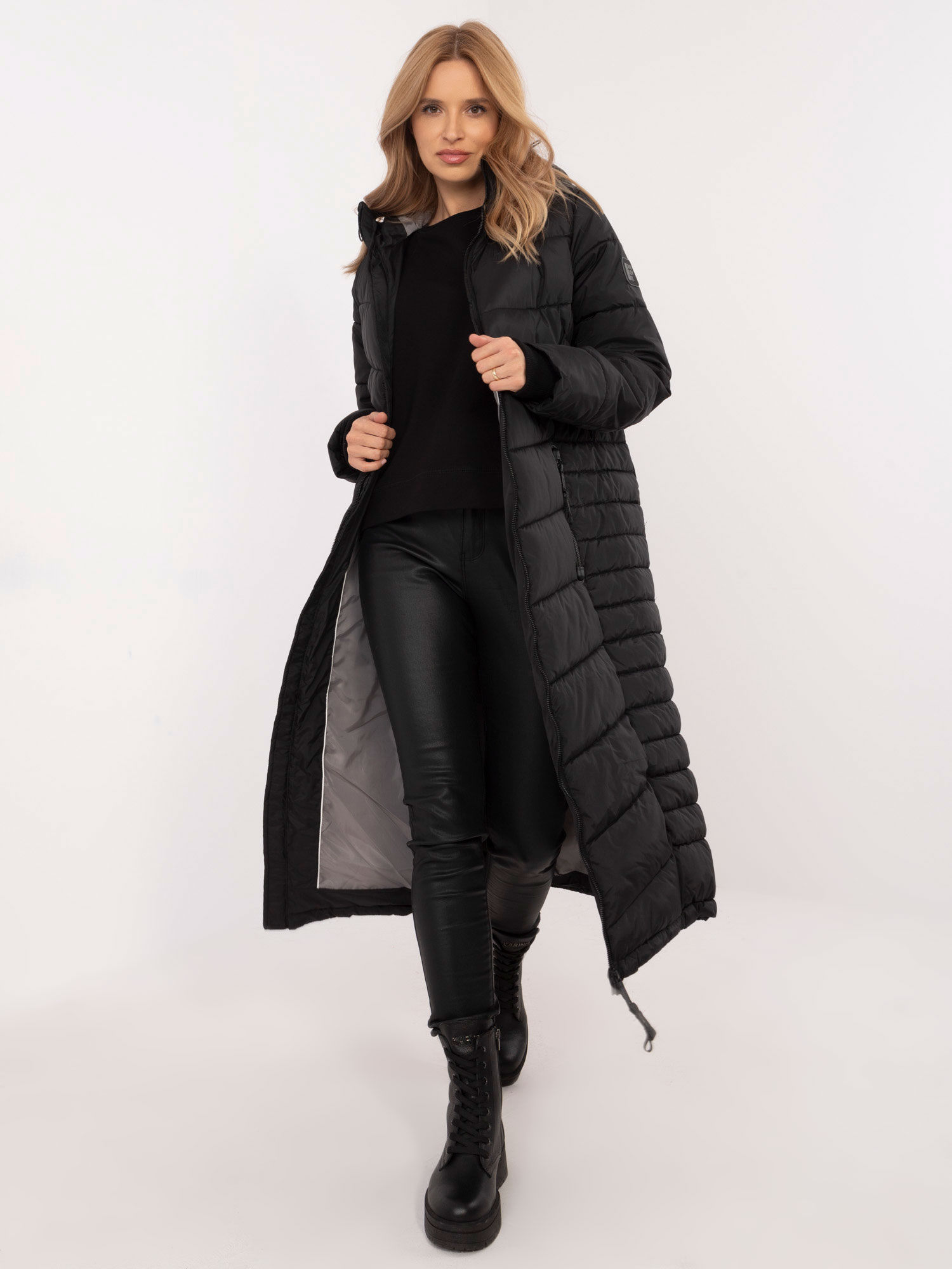 Coat-D51160XB44540A4-black