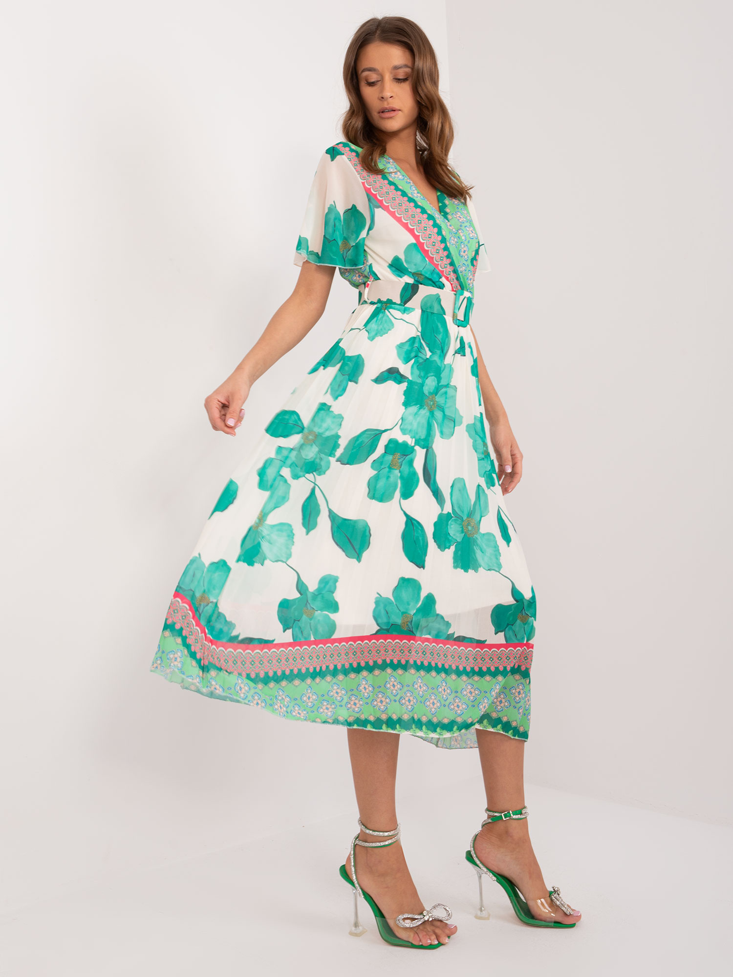 Dress-DHJ-SK-11331-5.19-green