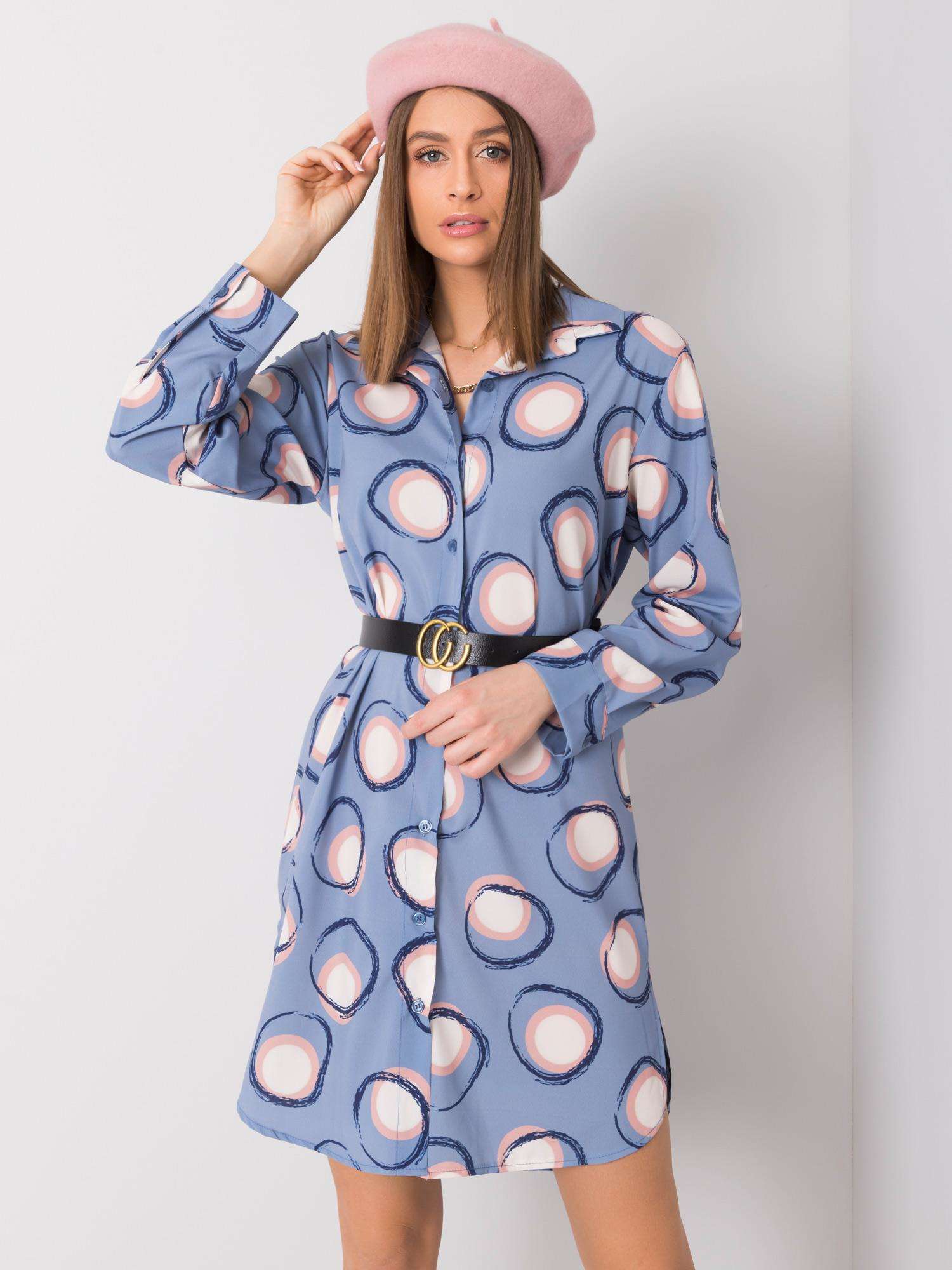 Dress-DHJ-SK-12765.11-Blue