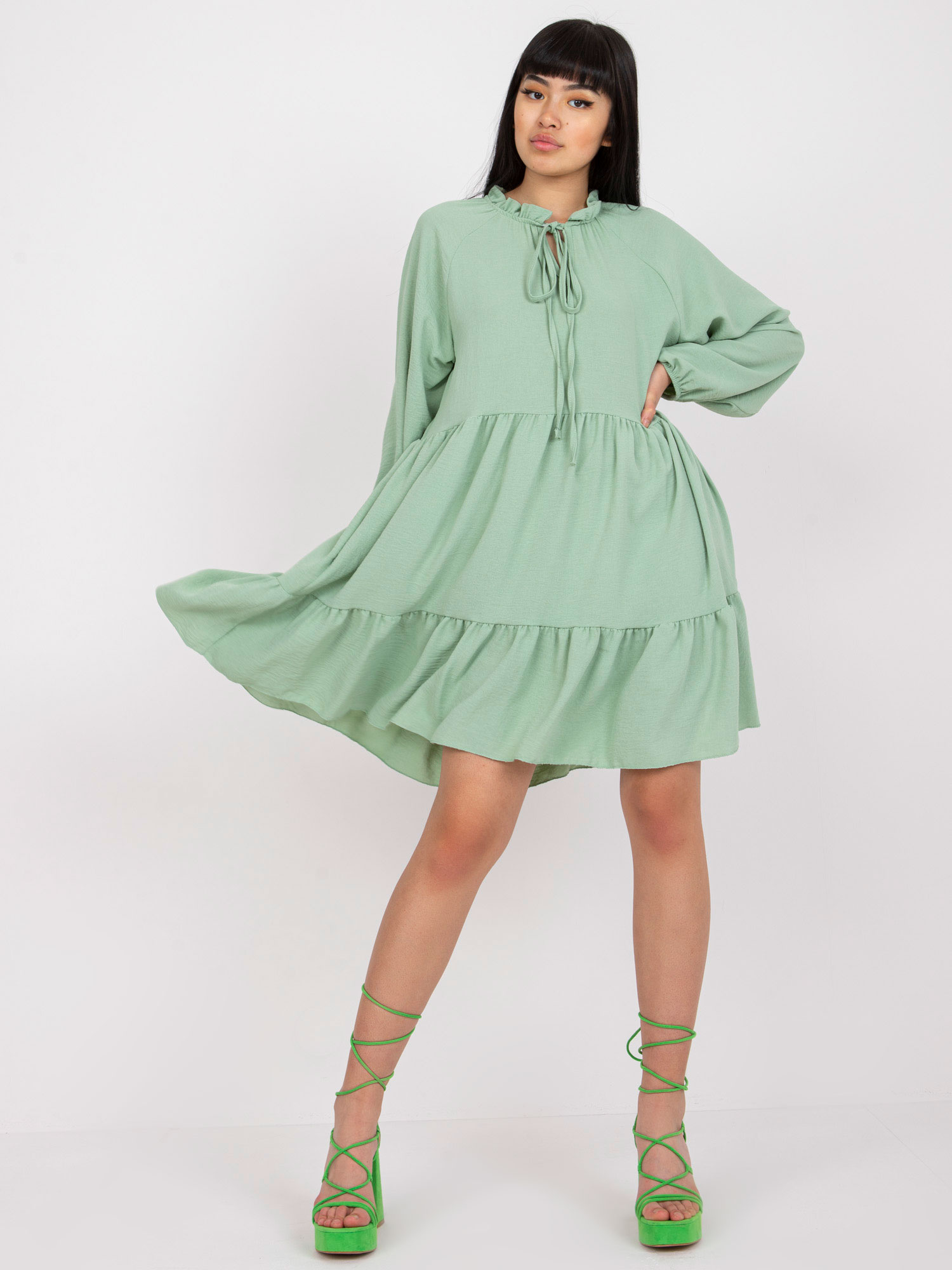 Dress-DHJ-SK-C2201.68-Pistachio