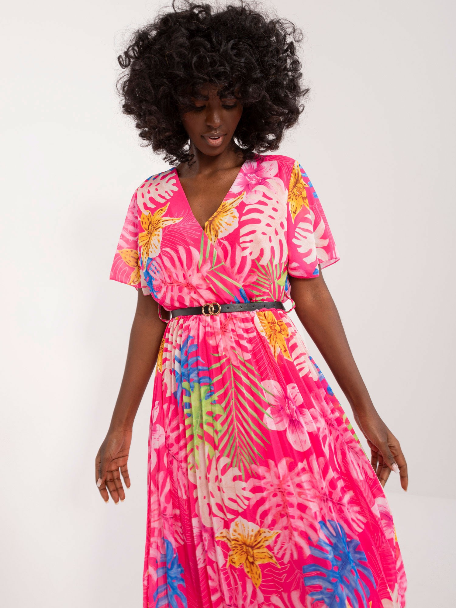 Dress-DHJ-SK-13162-3.90-dark pink