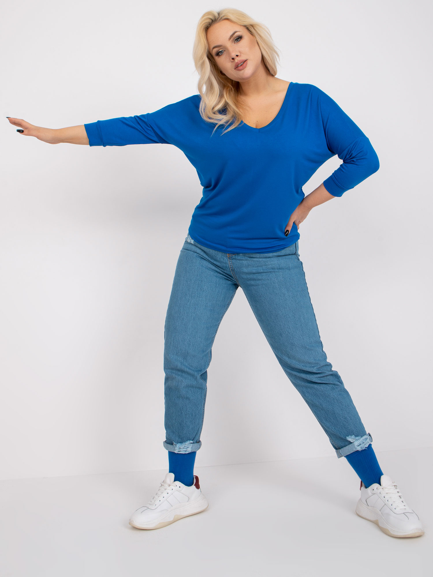 Blouse-RV-BZ-7831.21P-dark blue