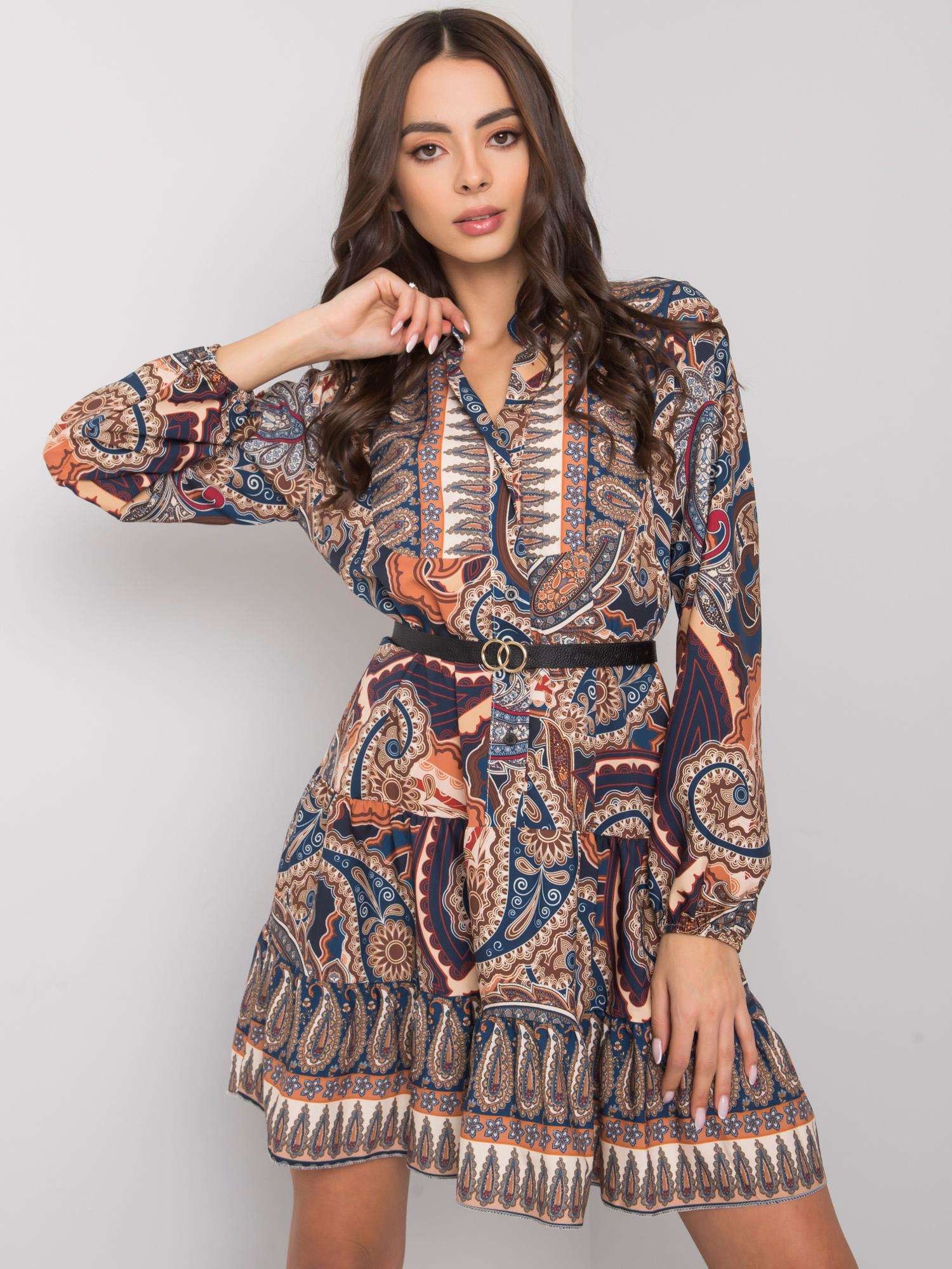 Dress-DHJ-SK-15053.61-dark blue