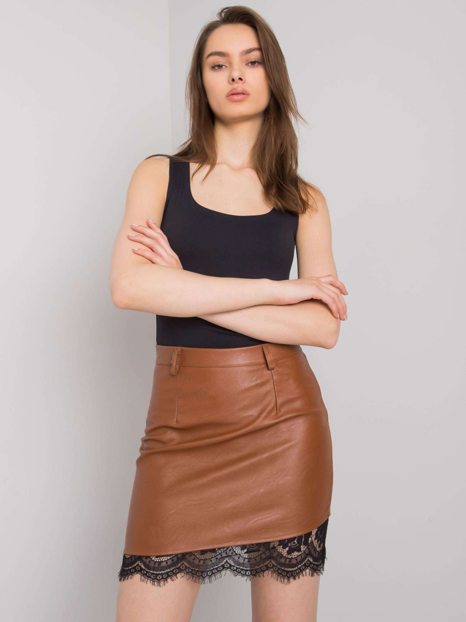 Skirt-DHJ-SD-3051.80P-Brown
