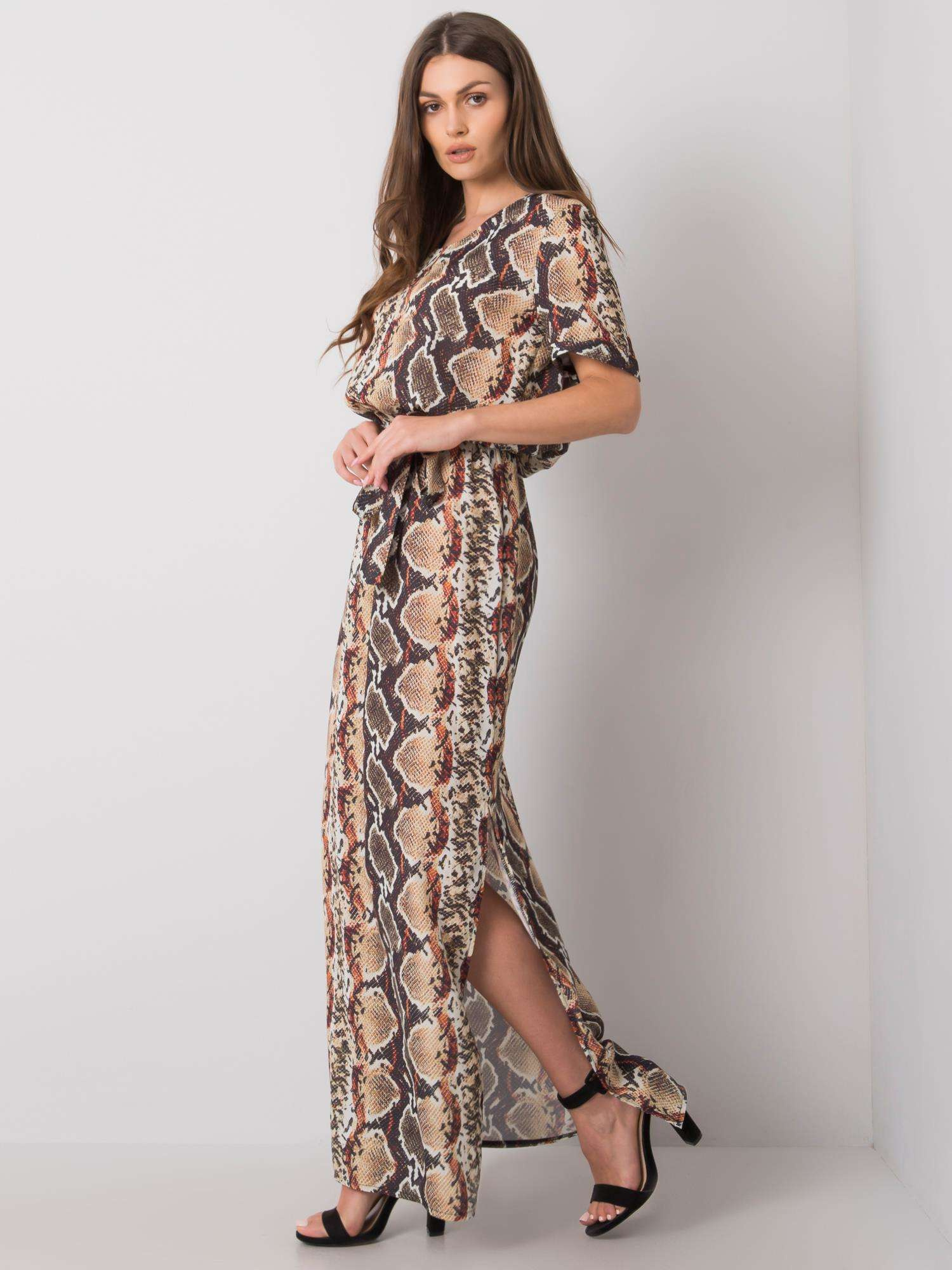 Dress-LK-SK-507343.07P-beige