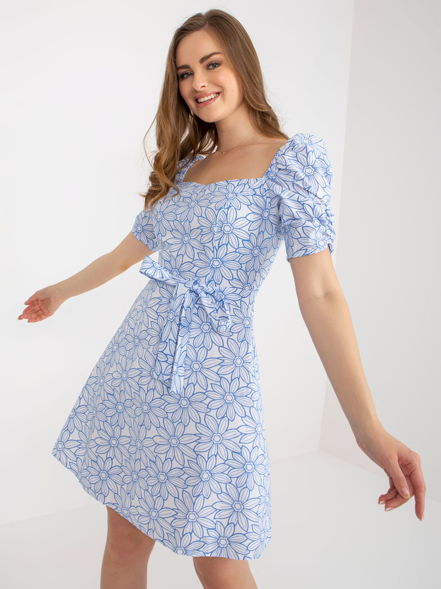 Dress-LK-SK-509002.03P-white-blue