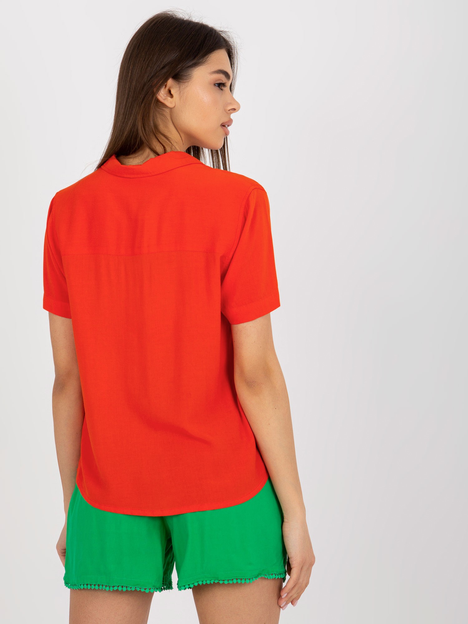 Blouse-D73761M11063B-orange