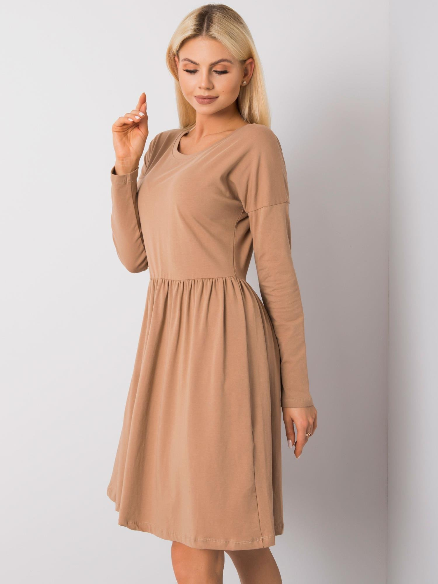 Dress-RV-SK-5889.41P-camel